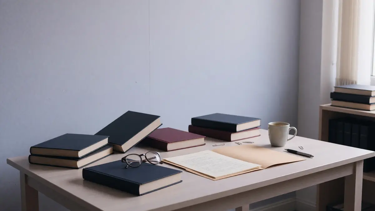 Terms documents with pen on a bright desk