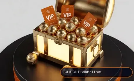 Download the app, unlock code CLUTCH300, and enter ₹1 contests faster